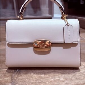 Coach Bag with Gold Hardware